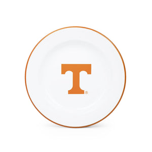 CV20ORA-UT02-4 - U of Tennessee Enamelware Dinner Plates, Set of 4 - 1