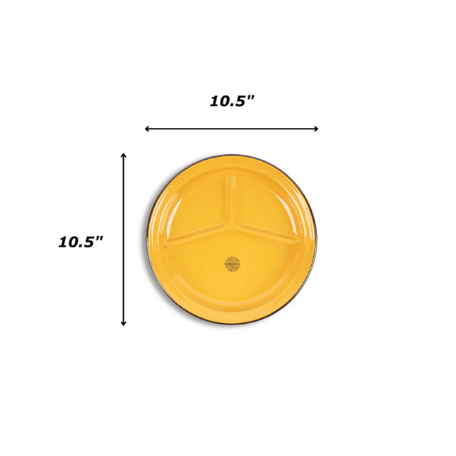 Camp Wandawega x CCH Divided Camp Plate, Set of 2