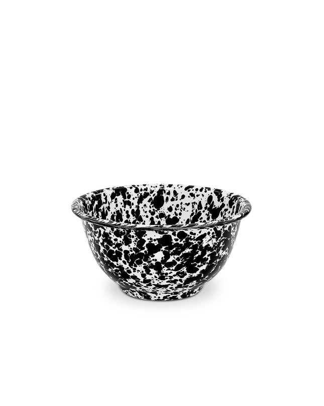 Splatter Small Footed Bowls, Set of 4