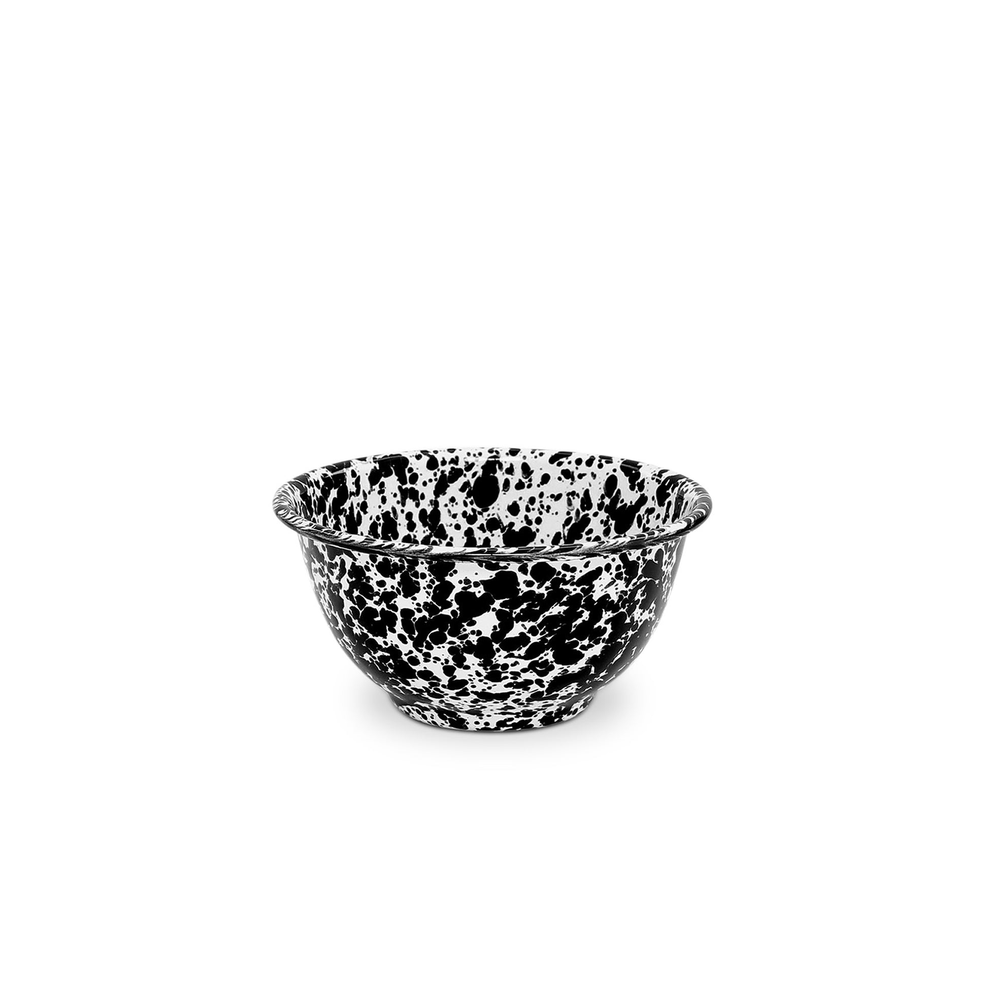Splatter Small Footed Bowls, Set of 4