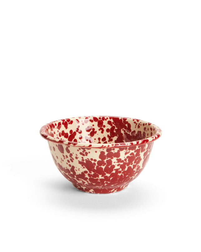 Splatter Small Footed Bowls, Set of 4