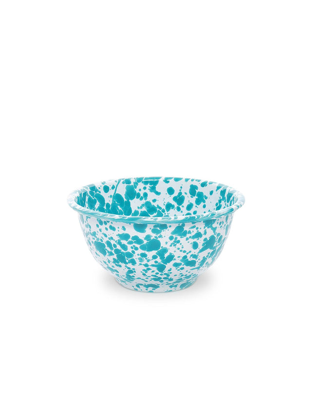 Splatter Small Footed Bowls, Set of 4