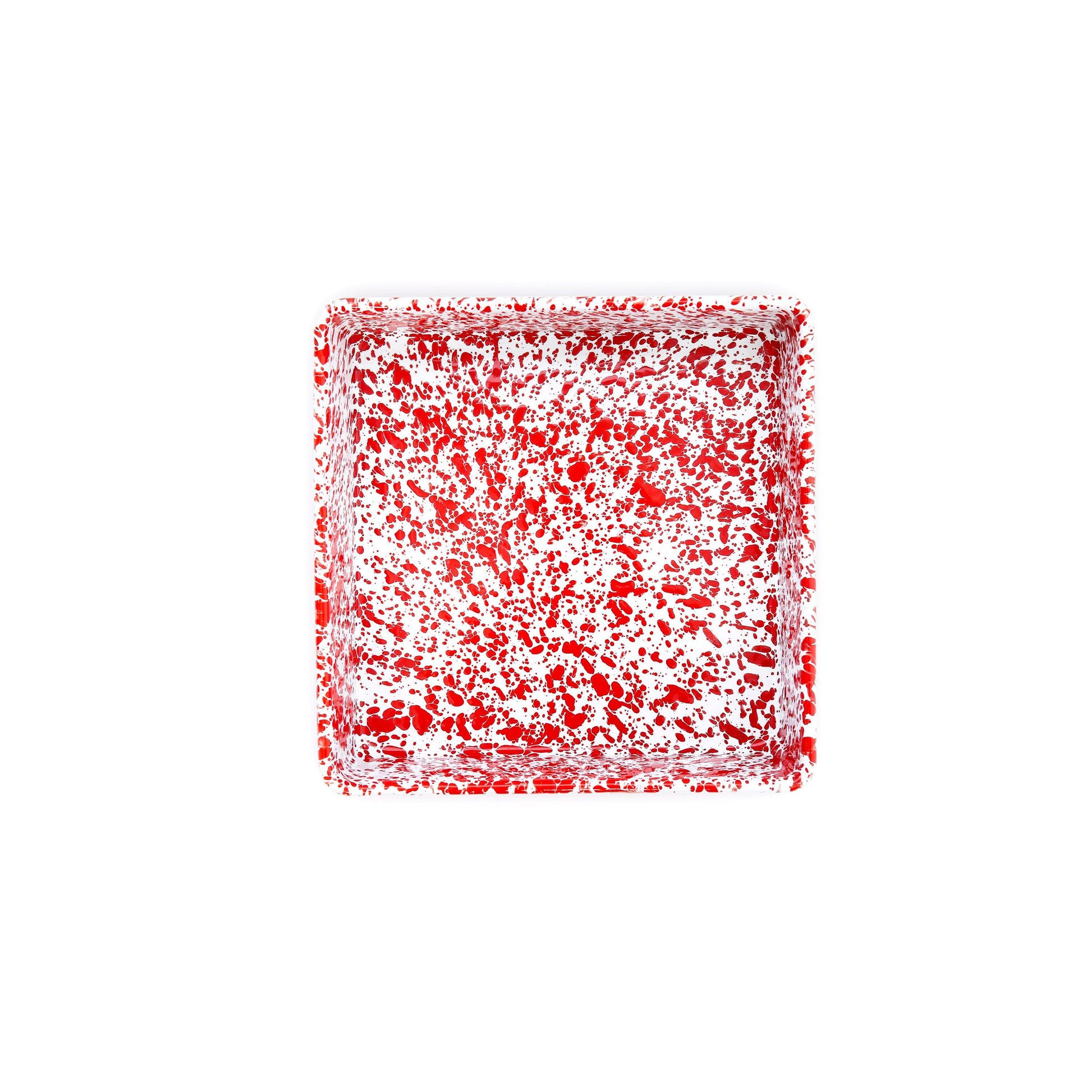 Splatter Square Brownie Pan