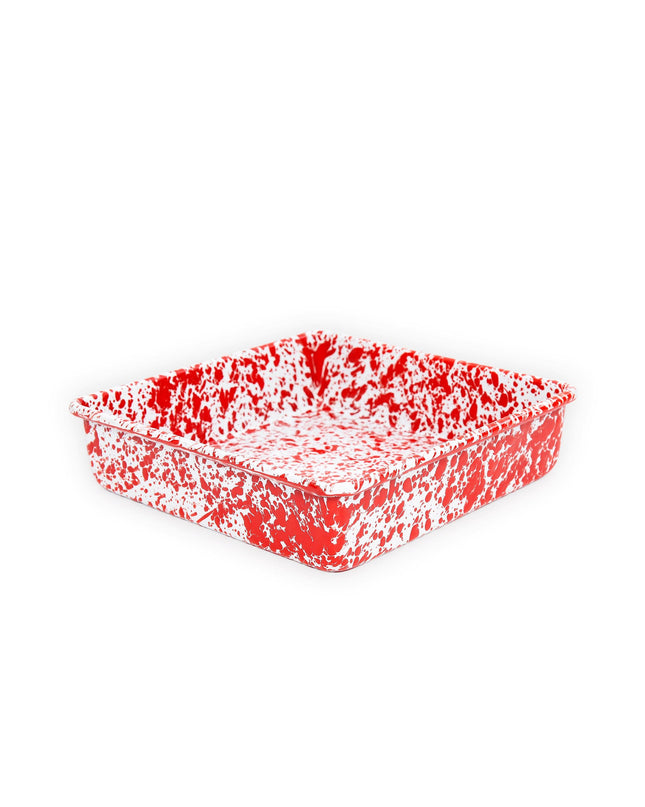 Splatter Square Brownie Pan