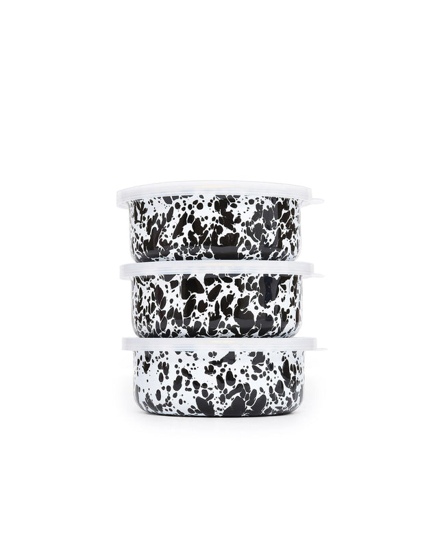 Splatter 3 Piece Storage Bowl Set
