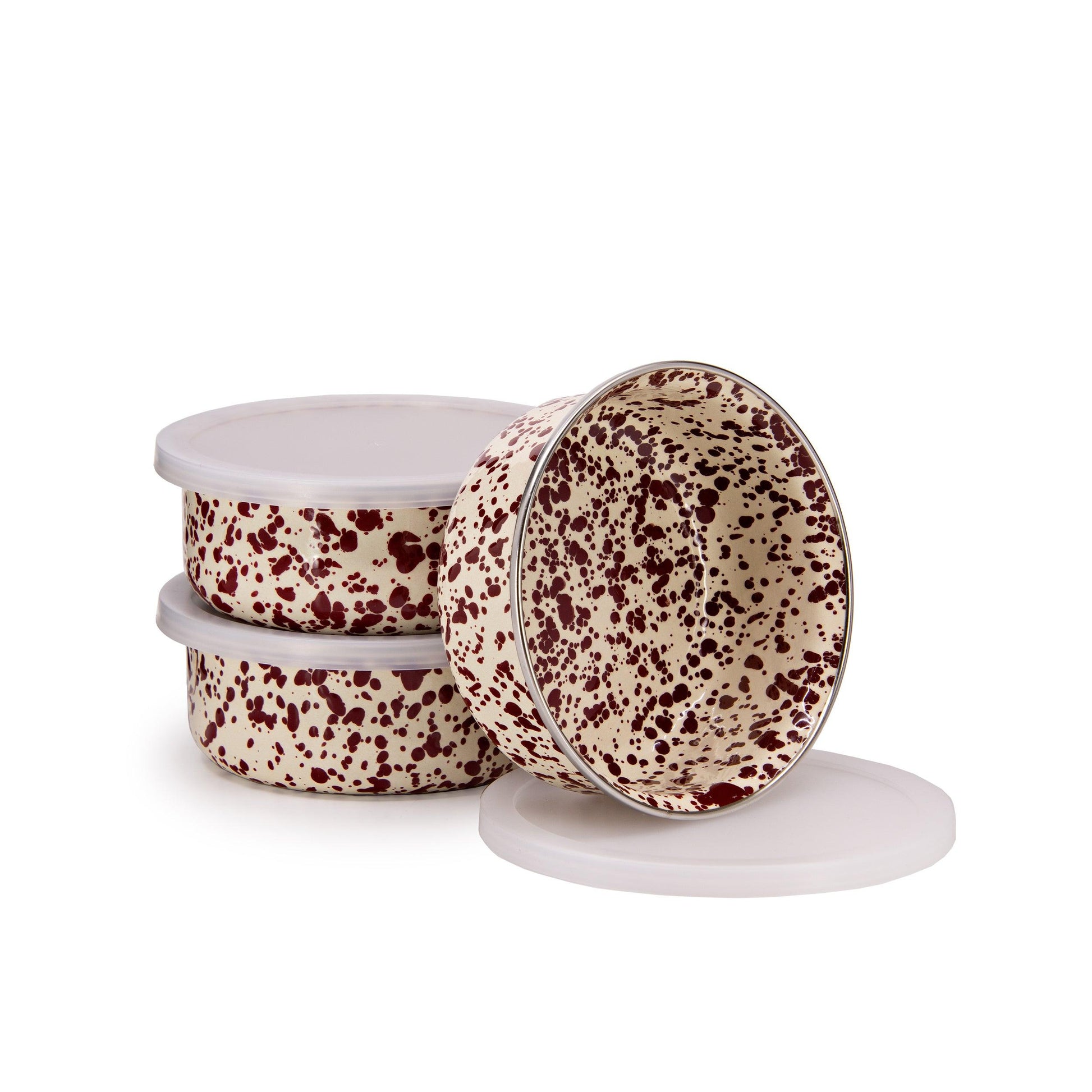 Splatter 3 Piece Storage Bowl Set