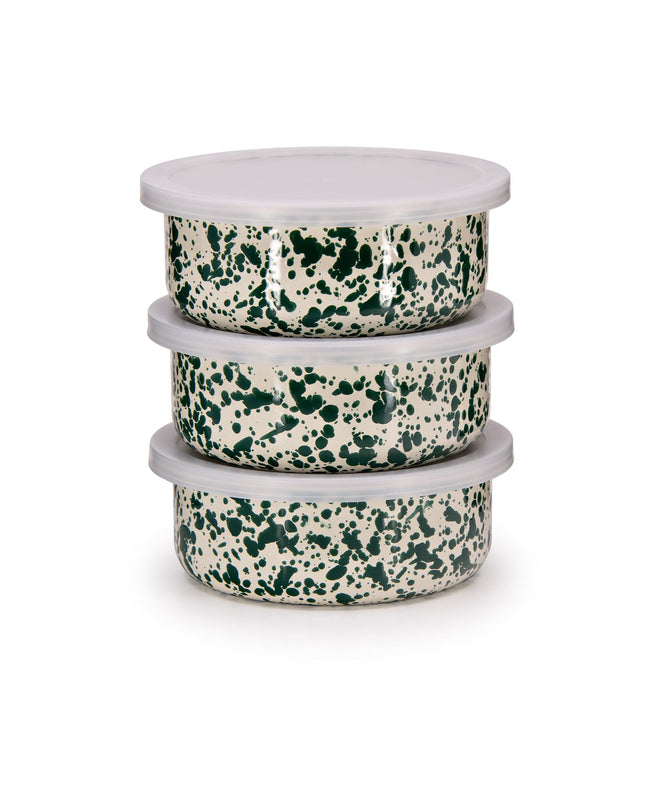 Splatter 3 Piece Storage Bowl Set