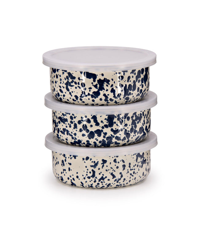 Splatter 3 Piece Storage Bowl Set