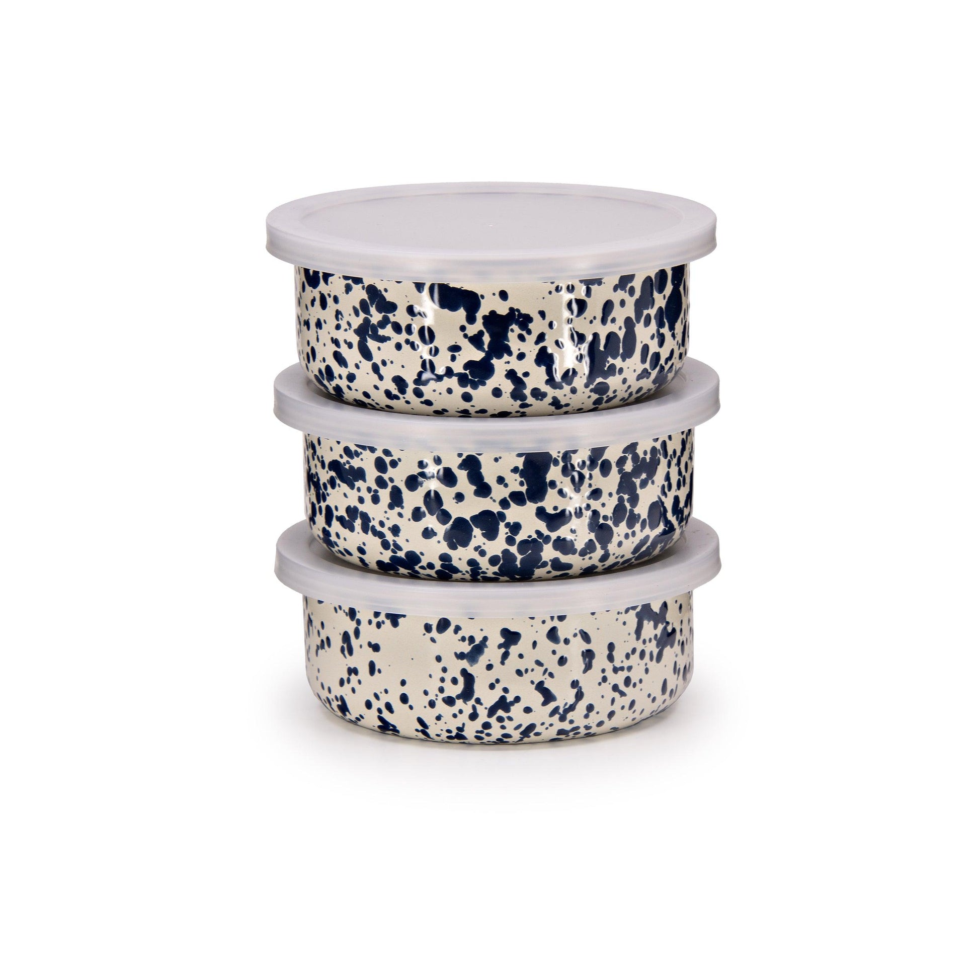 Splatter 3 Piece Storage Bowl Set