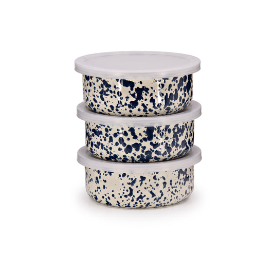 Splatter 3 Piece Storage Bowl Set