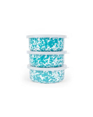 Splatter 3 Piece Storage Bowl Set