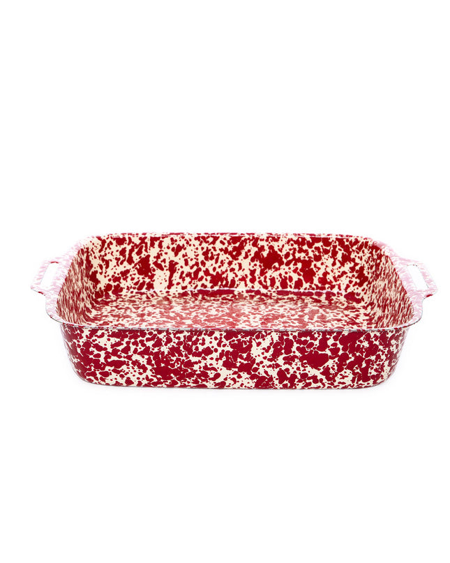 Splatter Lasagna Pan