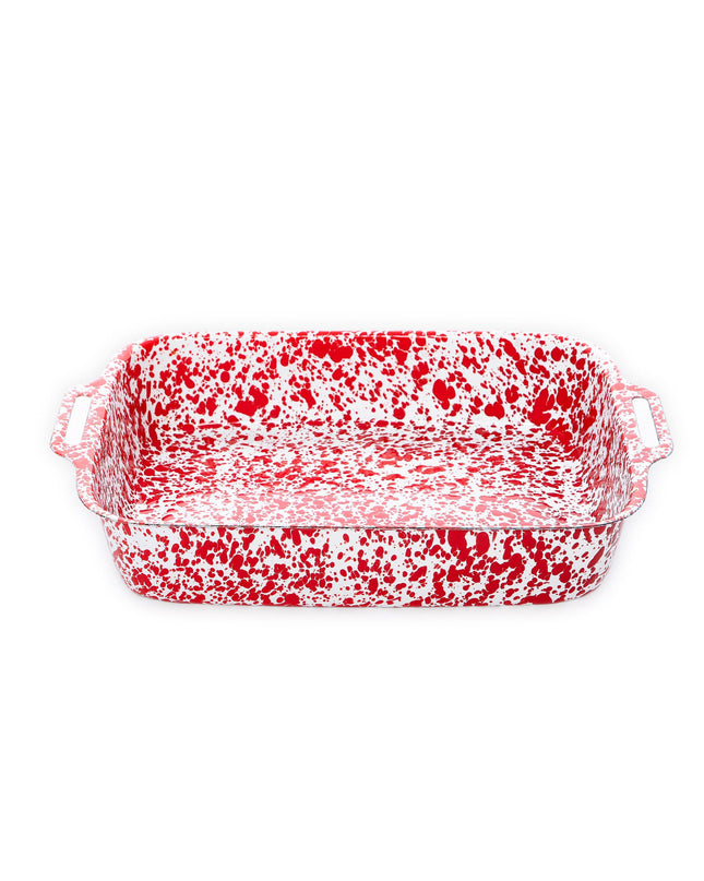 Splatter Lasagna Pan