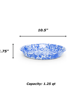 Splatter Pasta Plates, Set of 4