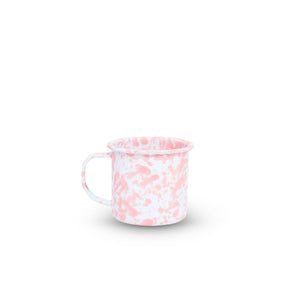 ecomposer-color-pink splatter, D11PKM-4 - Splatter 12 oz Mugs, Set of 4, Pink Splatter