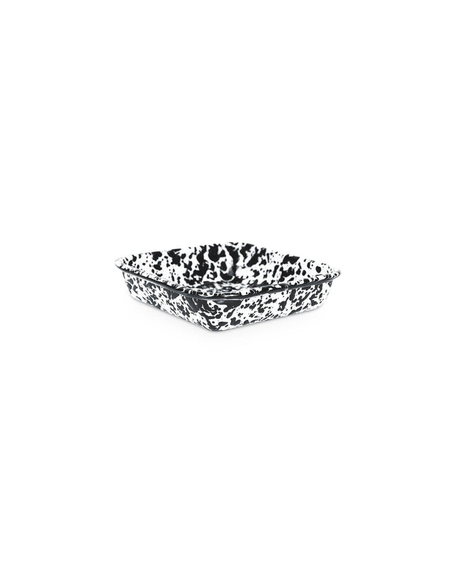 Splatter Small Square Trays, Set of 4