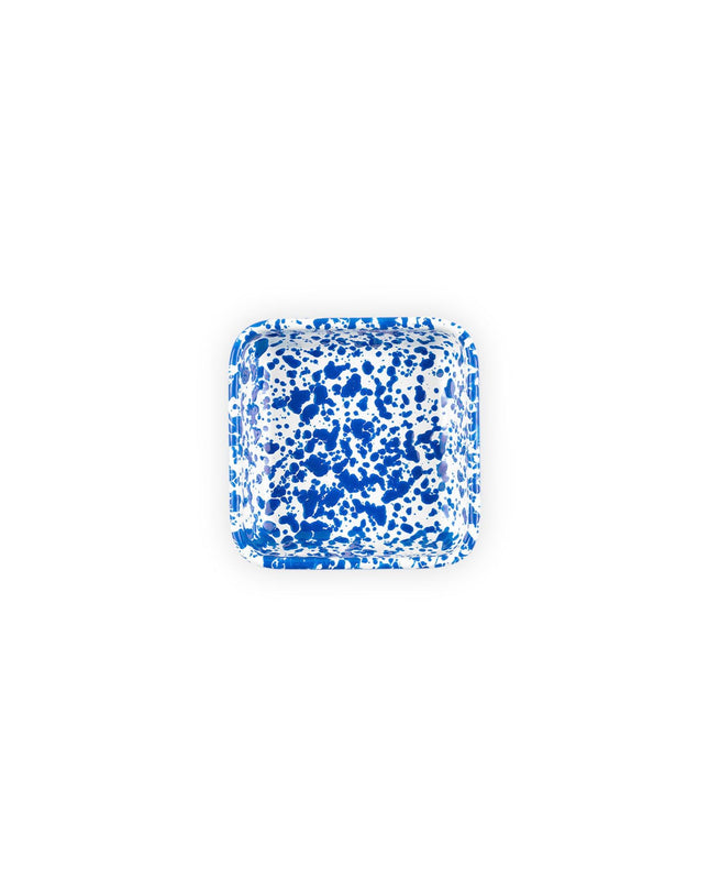 Splatter Small Square Trays, Set of 4