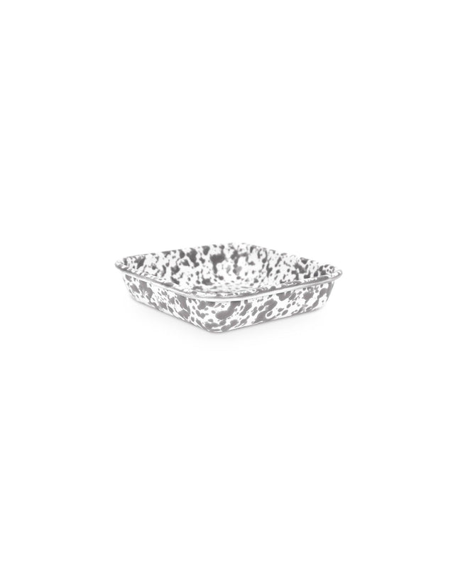 Splatter Small Square Trays, Set of 4