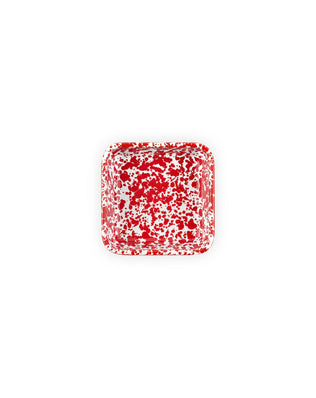 Splatter Small Square Trays, Set of 4