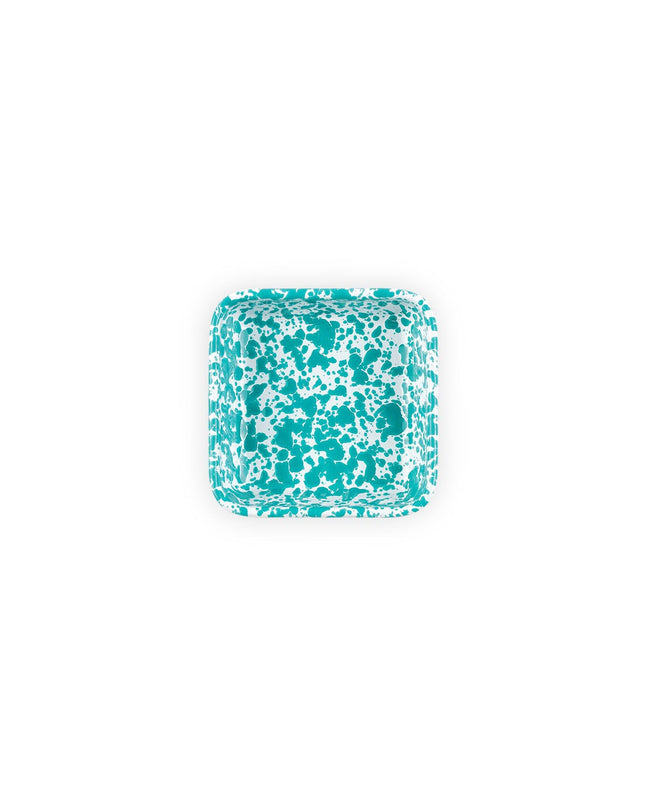 Splatter Small Square Trays, Set of 4
