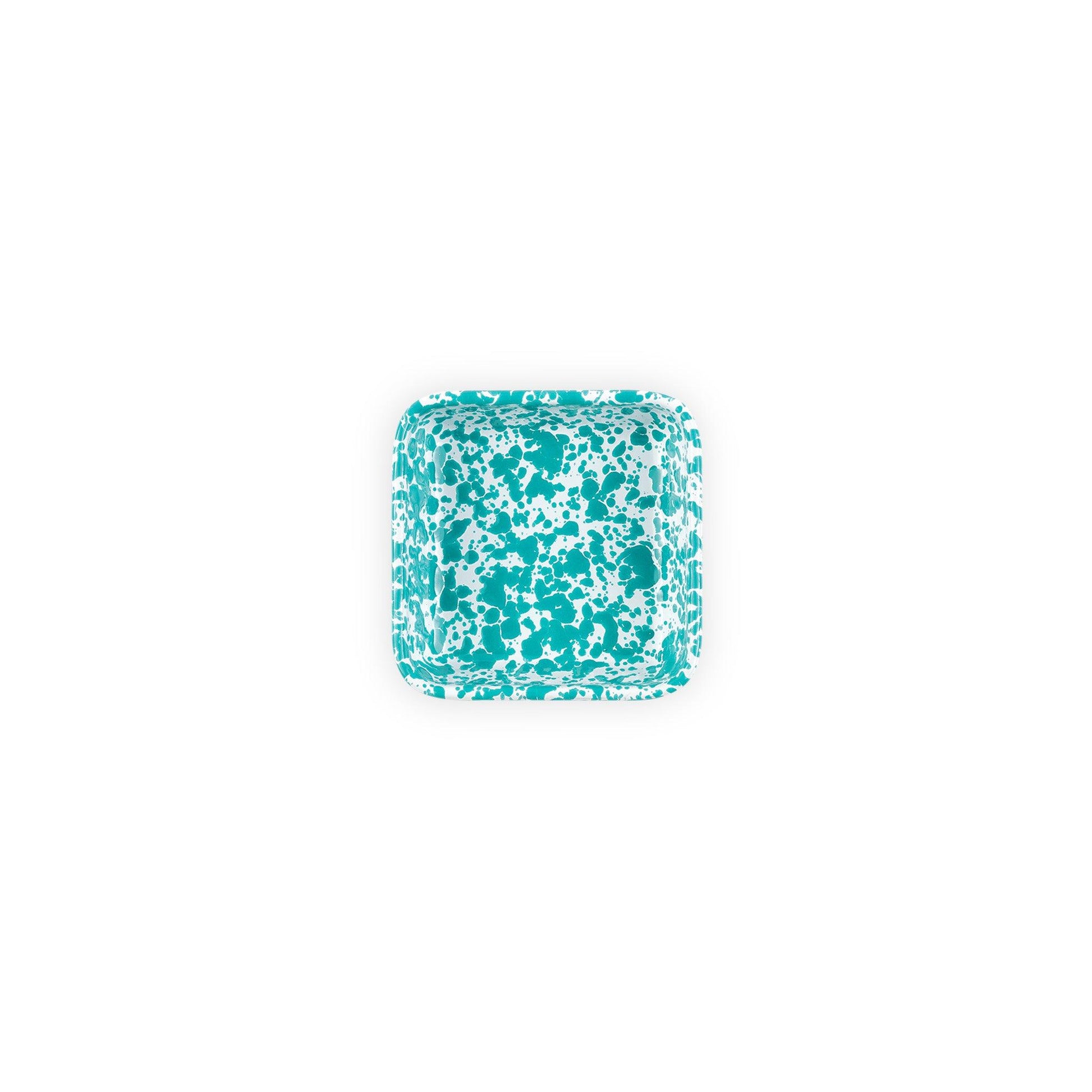 Splatter Small Square Trays, Set of 4