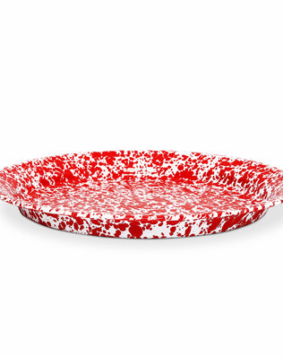 Splatter Large Round Tray