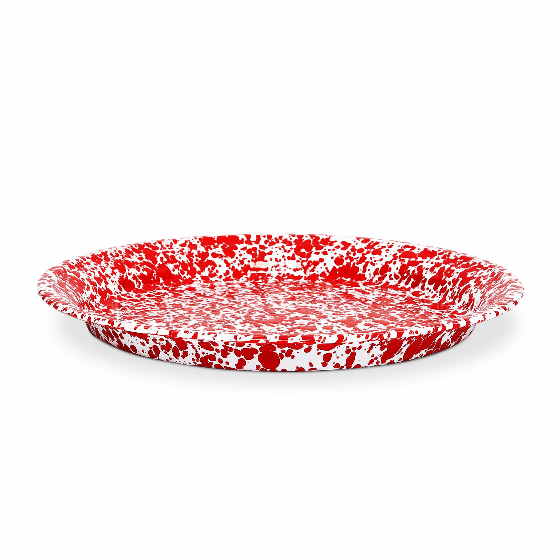Splatter Large Round Tray