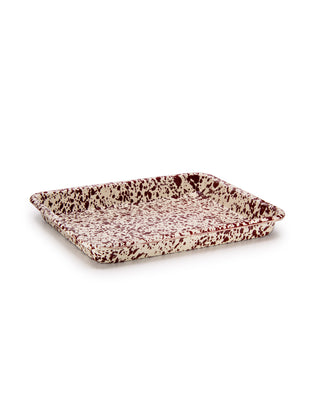 Splatter Small Rectangle Tray