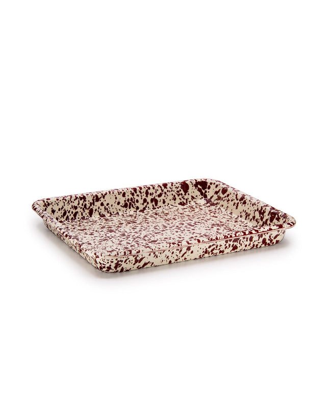 Splatter Small Rectangle Tray