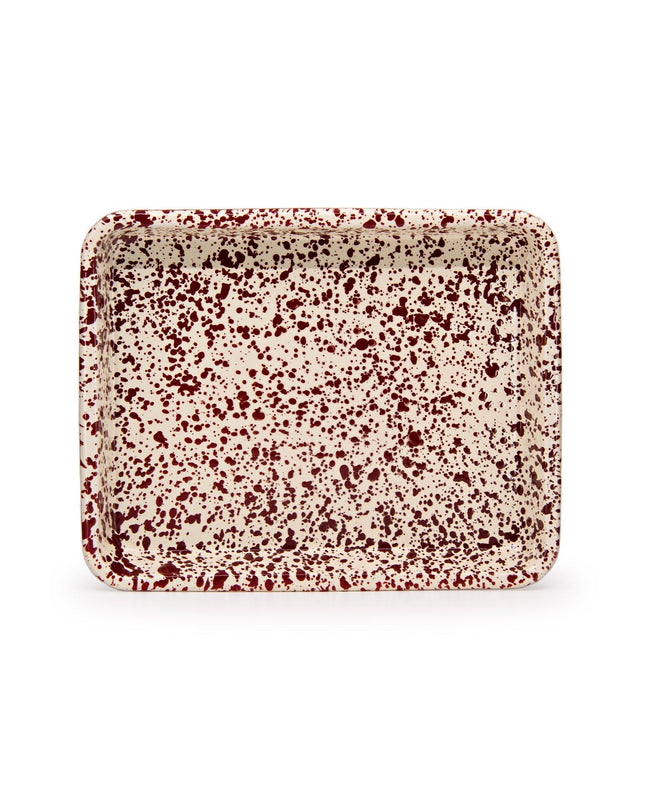 Splatter Small Rectangle Tray