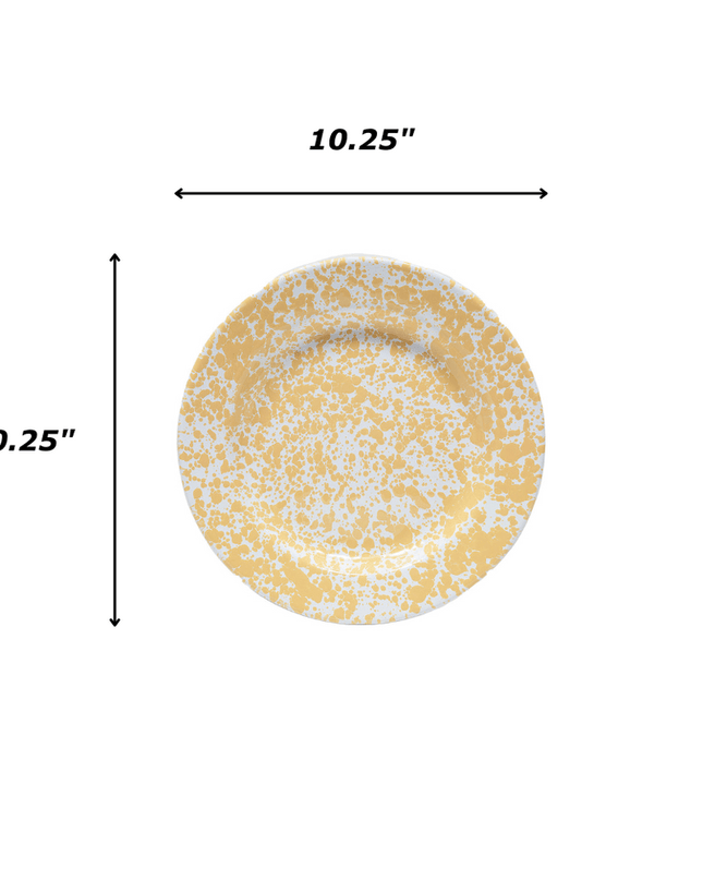 Splattered Dinner Plates, Set of 4
