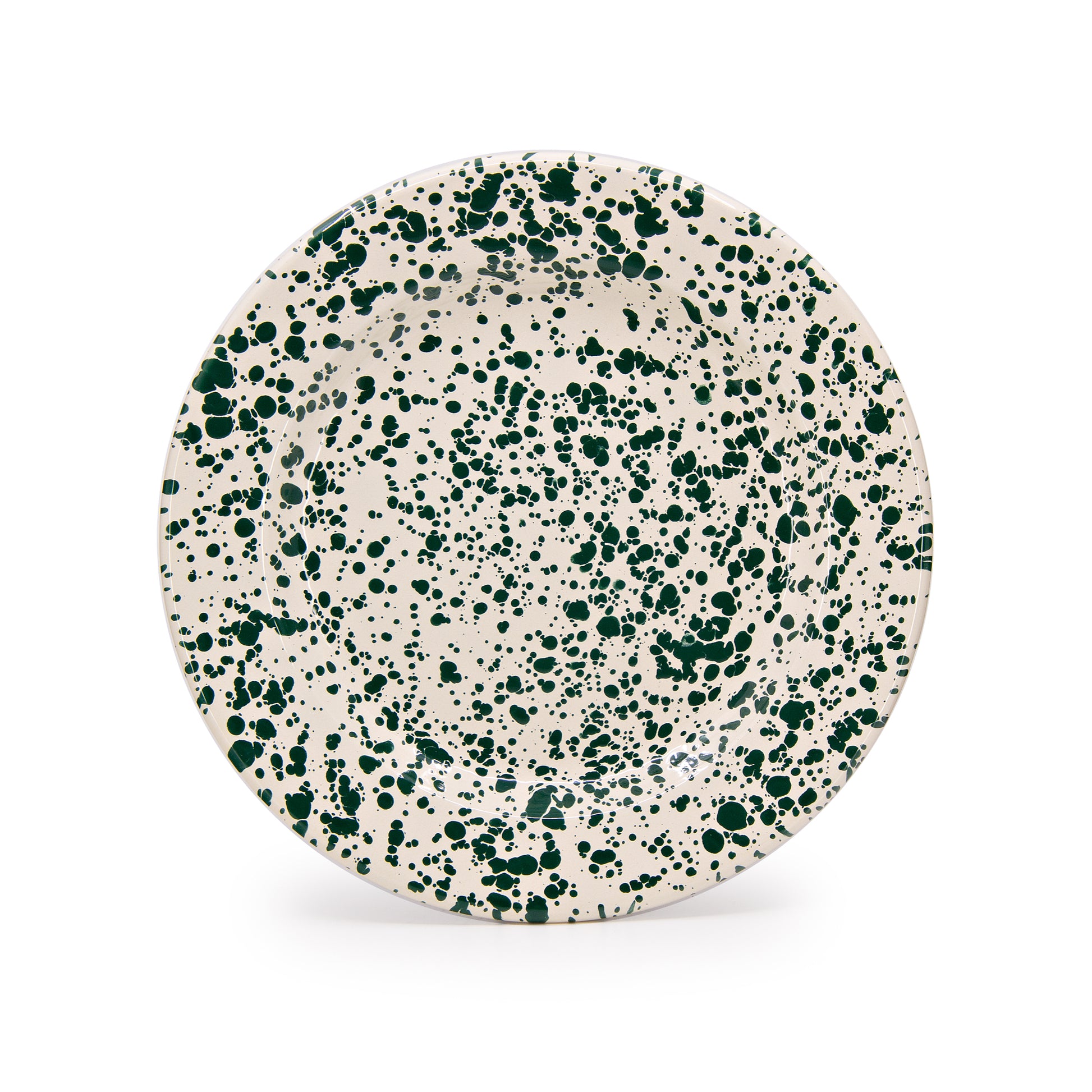Splattered Dinner Plates, Set of 4