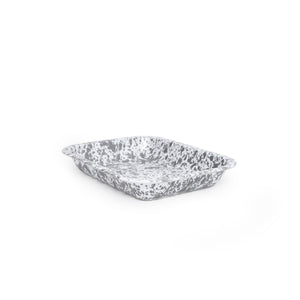 ecomposer-color-grey splatter, D22GYM - Splatter Small Open Roaster, Grey Splatter