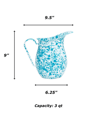 Splatter Large Pitcher