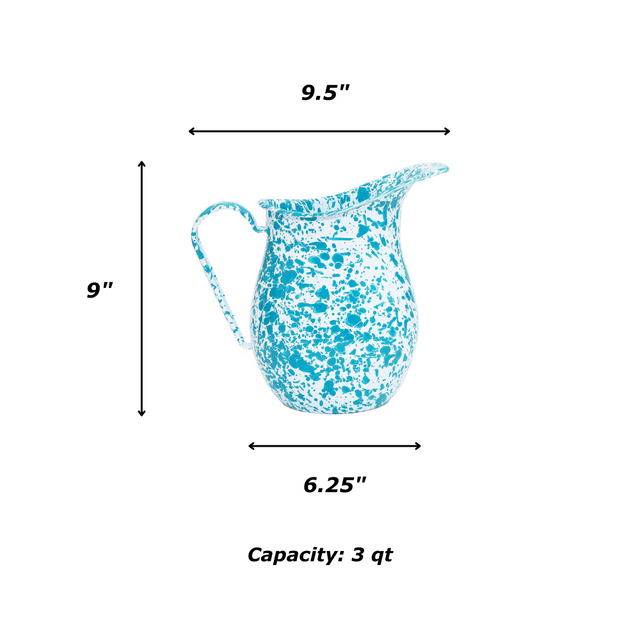 Splatter Large Pitcher