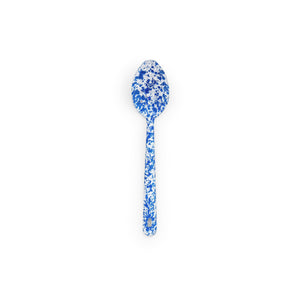 ecomposer-color-blue splatter, D53DBM - Splatter Large Slotted Spoon, Blue Splatter