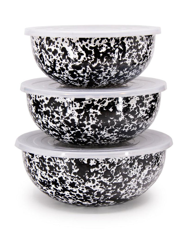 Splatter Covered Multi-Purpose Bowl Set