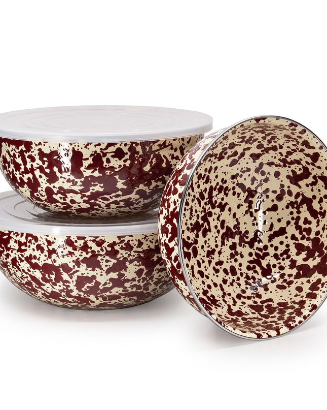 Splatter Covered Multi-Purpose Bowl Set