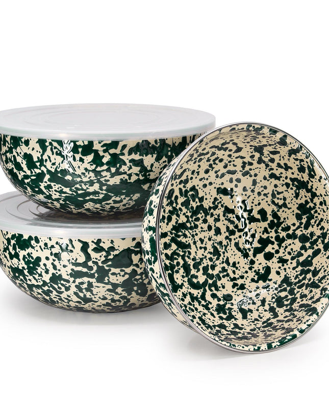 Splatter Covered Multi-Purpose Bowl Set