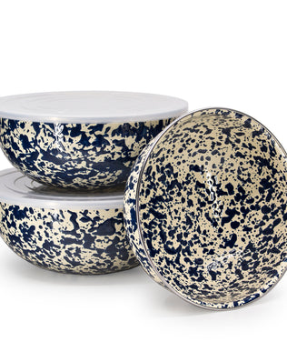 Splatter Covered Multi-Purpose Bowl Set