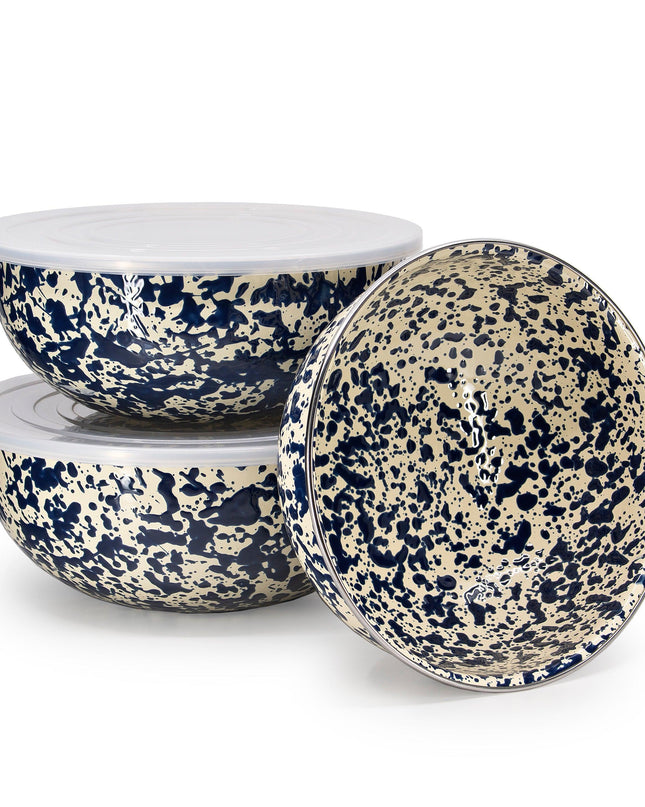 Splatter Covered Multi-Purpose Bowl Set