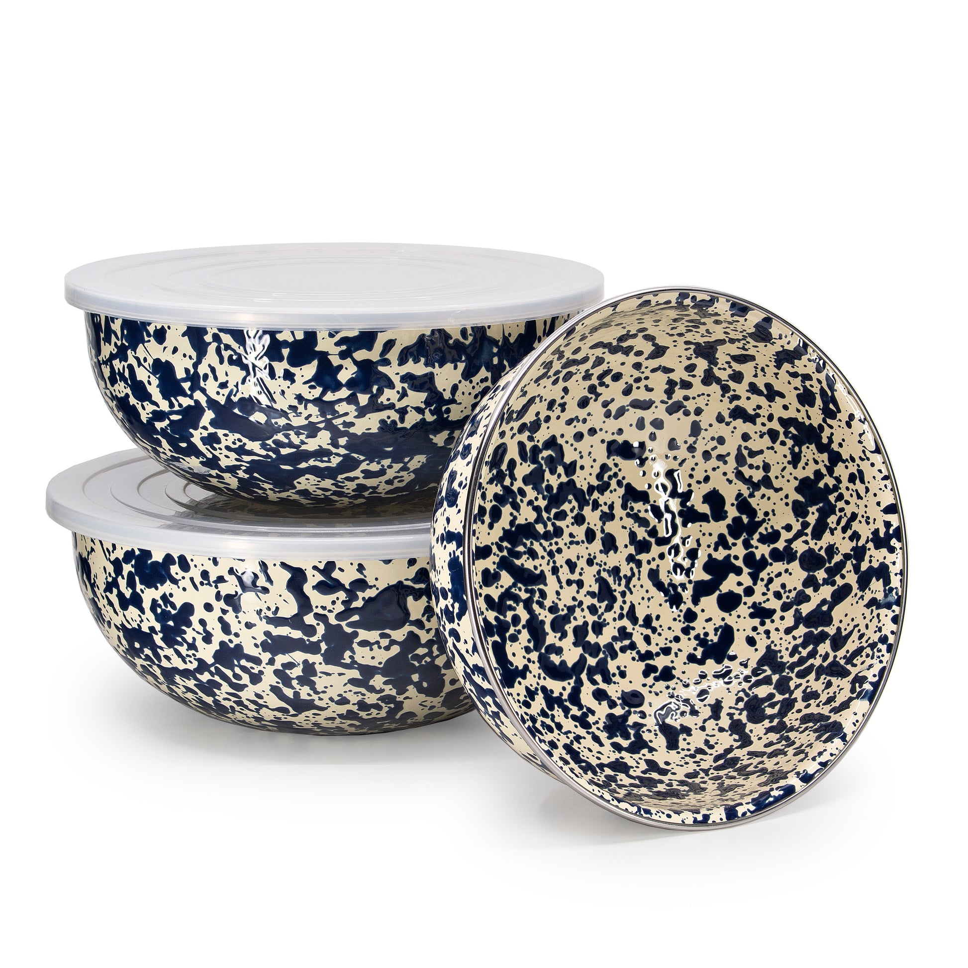 Splatter Covered Multi-Purpose Bowl Set