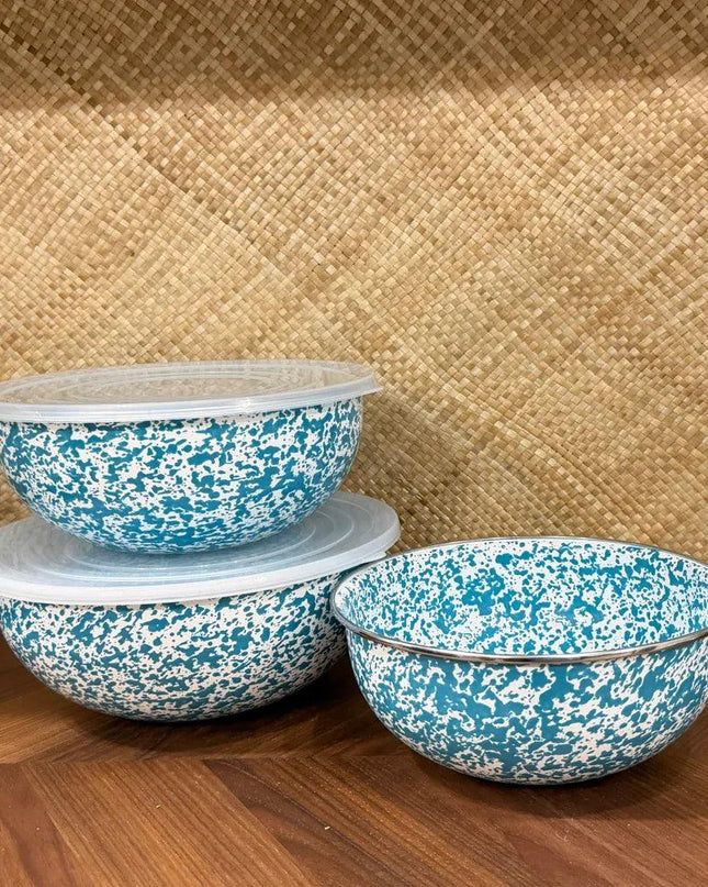 Splatter Covered Multi-Purpose Bowl Set