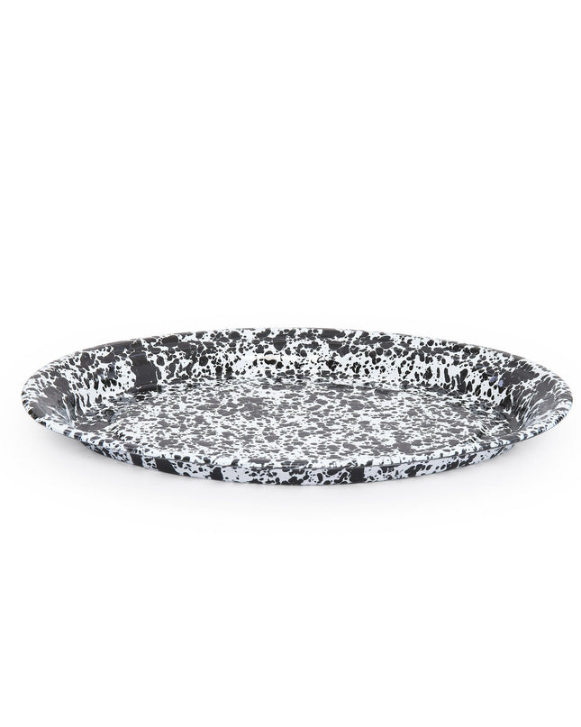 Splatter Oval Platter