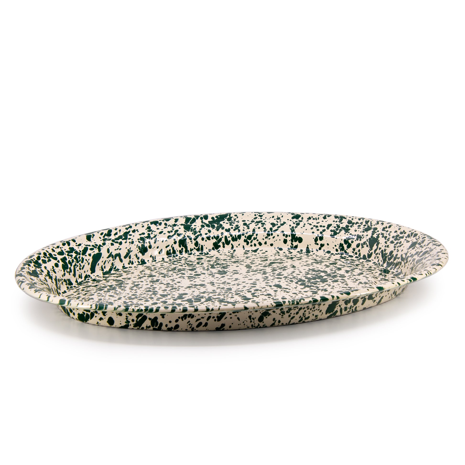 Splatter Oval Platter