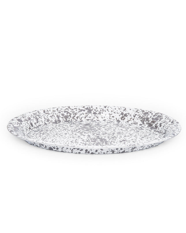 Splatter Oval Platter