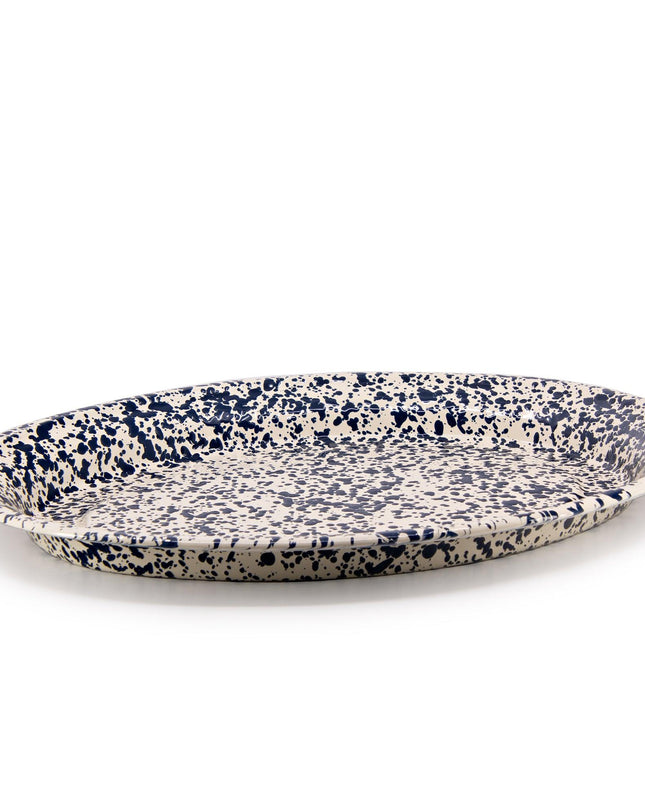 Splatter Oval Platter