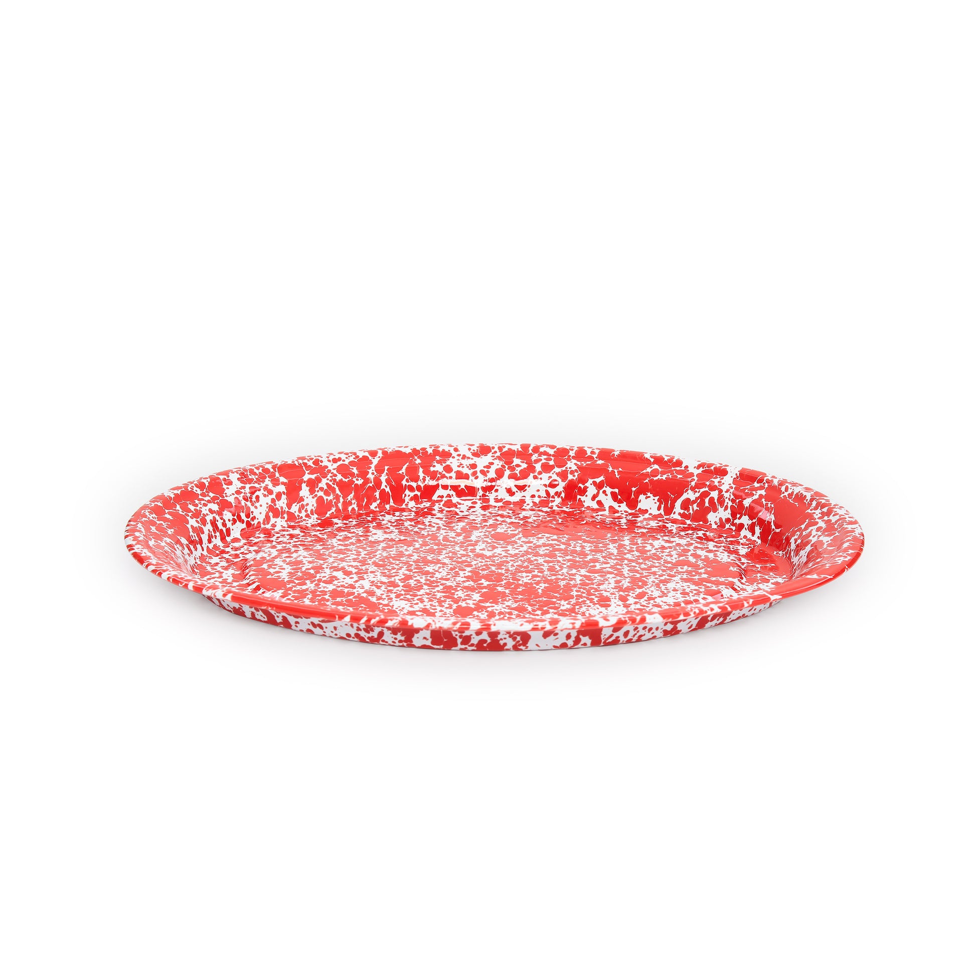 Splatter Oval Platter