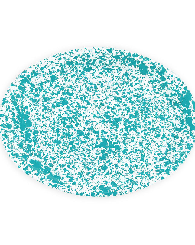 Splatter Oval Platter
