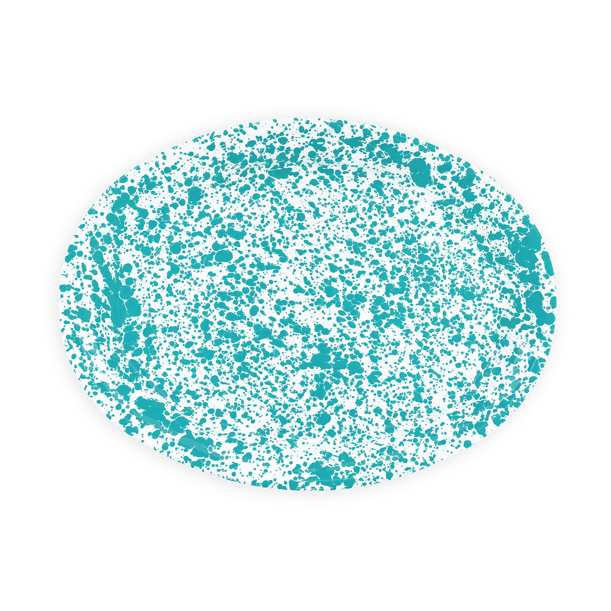 Splatter Oval Platter